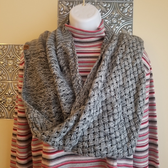 Pendleton Reto Vibes Mock Neck Cotton Top Sz M - Picture 6 of 6